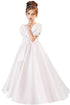 Girl White dress Dresses Little Palace Store